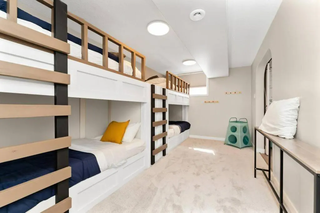 Сasa de vacaciones Bunkbeddreams,10 Beds,Near Rogers Place And Nait Edmonton